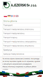 Mobile Screenshot of ajezierski.com